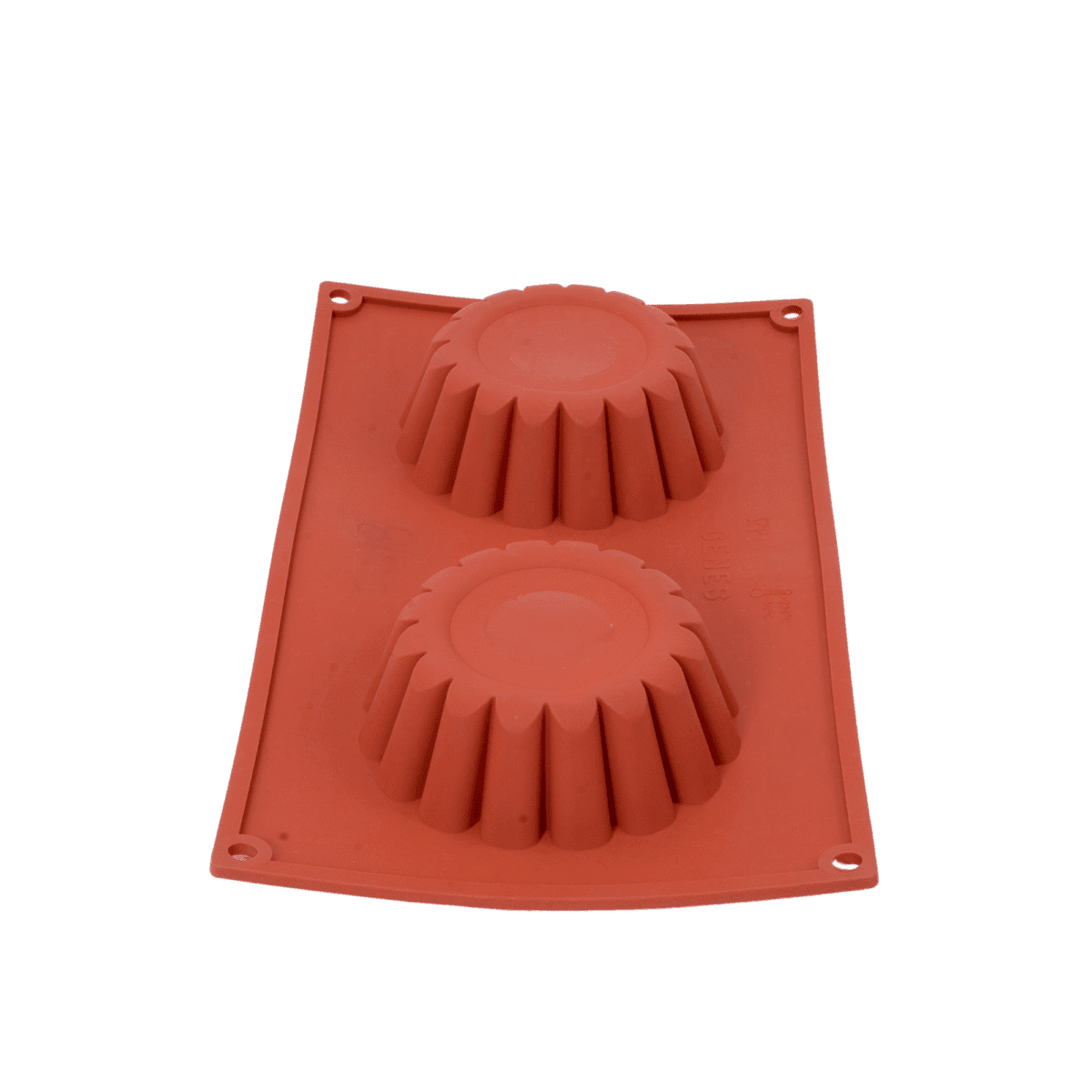 Forma silikonowa babka mała, 2 gniazda fi 11,6 cm h 4,2 cm F-18 Genes - obrazek 4