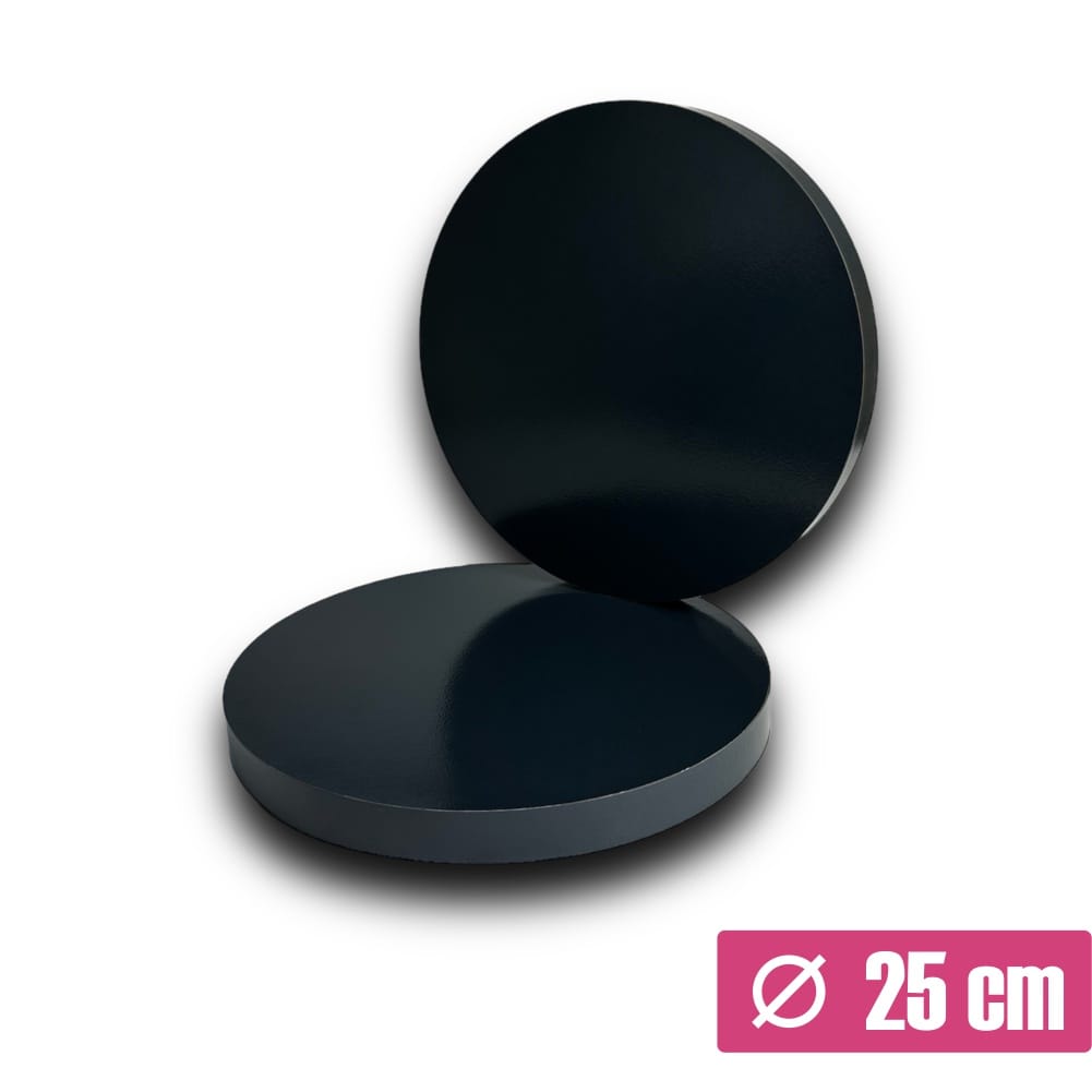 8898e2f2fbcfe2c68c1737d3232f580c.jpg Podkład styrodurowy 25 cm Czarny z oklejonym bokiem - obrazek 1