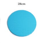 28 cm niebieski podkład pod tort, 1,2 cm