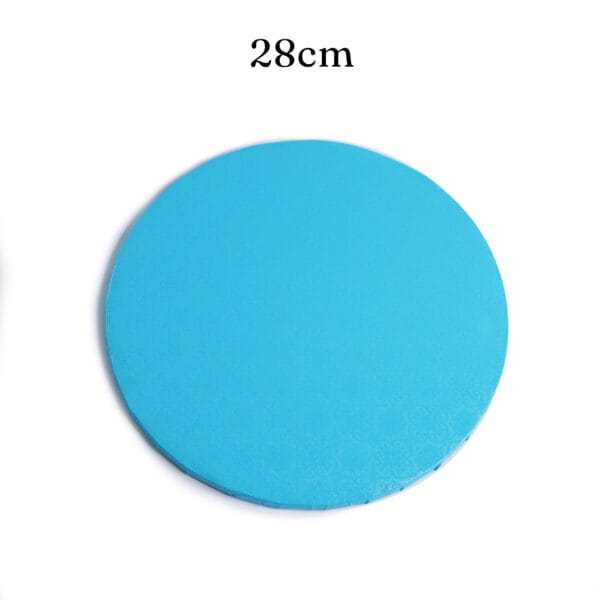 28 cm niebieski podkład pod tort, 1,2 cm