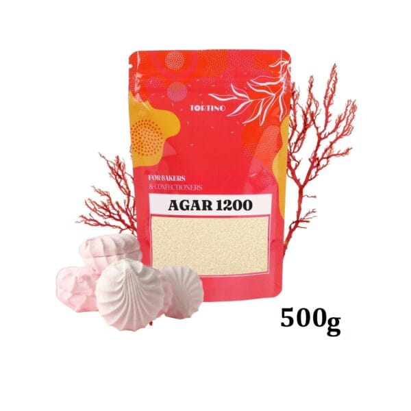 Agar Agar 1200 - naturalny zagęstnik z alg 500g