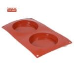 Forma silikonowa do żelki fi 13 cm, h 2 cm 2 gniazda, F-07/1 Genes