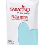 Baby blue masa cukrowa Saracino, lukier plastyczny do figurek 250g