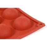 Forma silikonowa półkula fi 4 cm, h 2 cm 15 gniazd F-19 Genes - obrazek 3