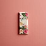 Tropiczne kwiaty - tapeta cukiernicza, wydruk jadalny papier cukrowy - obrazek 2