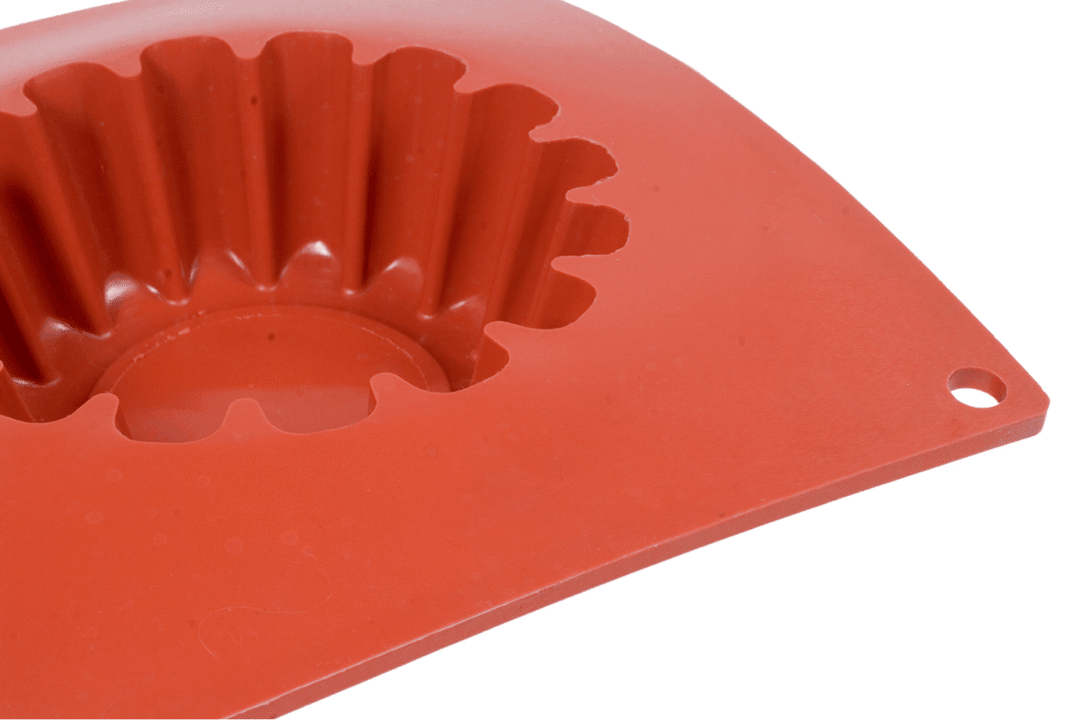 Forma silikonowa babka mała, 2 gniazda fi 11,6 cm h 4,2 cm F-18 Genes - obrazek 5