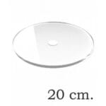 Podkład pod tort piętrowy PLEXI 20cm Cake Decor
