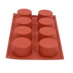 Forma silikonowa cylindry fi 6 cm, h 3,5 cm Mufina F-04 Genes - obrazek 5