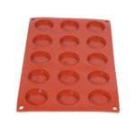 Forma siikonowa koła fi 4,2 cm, h 0,8 cm 15 gniazd F-01 Genes - obrazek 6