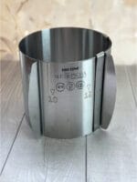 Rant regulowany do biszkoptu 10-16 cm h15cm Tortino - obrazek 2