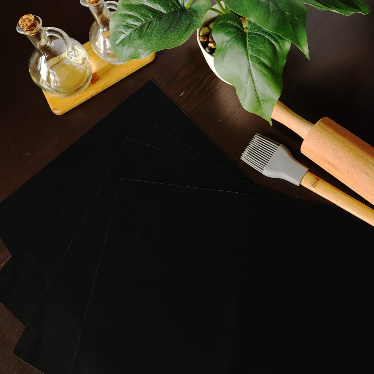 Mata teflonowa na grilla i do pieczenia 4 szt 40x33cm Tortino - obrazek 2