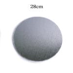 28 cm podkład pod tort srebrny 1,2 cm