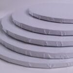 34 cm biały podkład pod tort 1,2 cm - obrazek 3