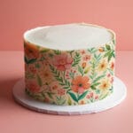 Letnie kwiaty - tapeta cukiernicza, wydruk jadalny papier cukrowy - obrazek 3