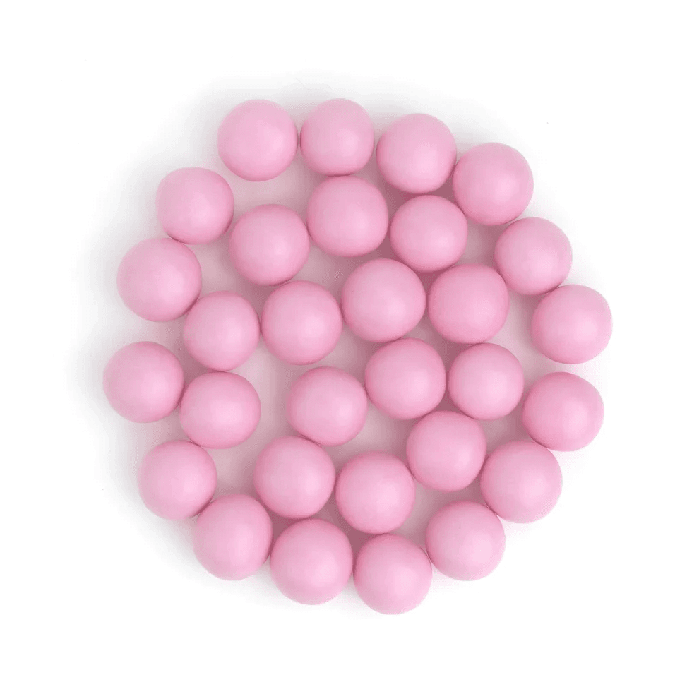 d288c5600e94ca3f052cd676eec3d110.png Posypka DUŻE CHRUPKI W CZEKOLADZIE PEARL PINK Słodki Bufet 115g - obrazek 1