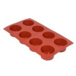 Forma silikonowa cylindry fi 6 cm, h 3,5 cm Mufina F-04 Genes - obrazek 2