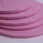 25 cm podkład pod tort różowy 1,2 cm - obrazek 5