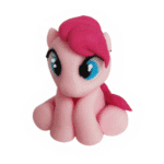 Figurka na tort Konik kucyk różowy dekoracja Urodziny