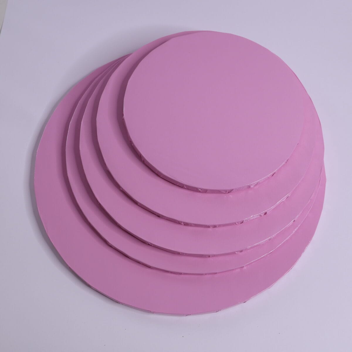 34 cm podkład pod tort różowy 1,2 cm - obrazek 2