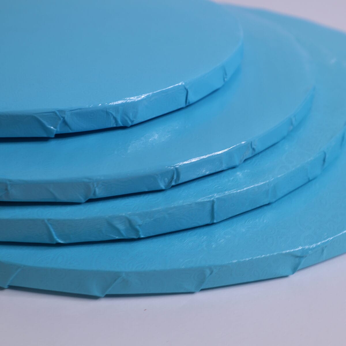 20 cm niebieski podkład pod tort, 1,2 cm - obrazek 2