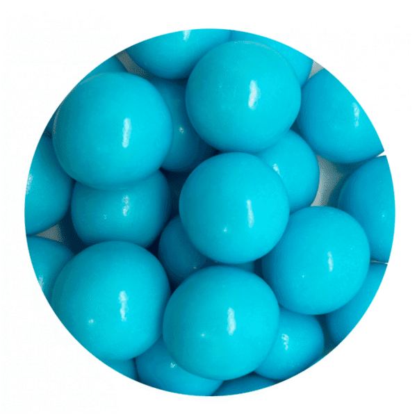 Kulki czekoladowe niebieskie XXL 1,5 cm  50g