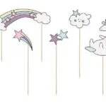 Topper na tort Jednorożec, 13-23,5cm