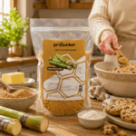 Cukier brązowy proZucker trzcinowy 1kg - obrazek 3