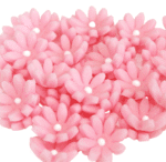 Kwiaty Stokrotka mini cukrowa różowa śr.1 cm opak.10 szt. - obrazek 4