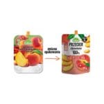 Przecier brzoskwiniowy puree 100% 300g Purena - obrazek 2