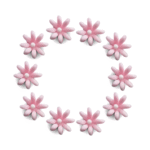 Kwiaty Stokrotka mini cukrowa różowa śr.1 cm opak.10 szt. - obrazek 2