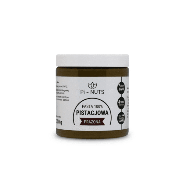 Pasta pistacjowa z PRAŻONYCH pistacji 250g Pi-Nuts