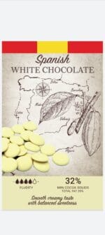 CZEKOLADA BIAŁA 32% hiszpańska Ibercacao 1000g - obrazek 3