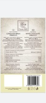 CZEKOLADA BIAŁA 32% hiszpańska Ibercacao 1000g - obrazek 4