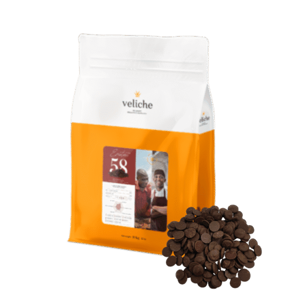 VELICHE 58% - ciemna czekolada belgijska (DARK EMOTION) - 2,5kg