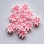 Kwiaty Stokrotka mini cukrowa różowa śr.1 cm opak.10 szt.