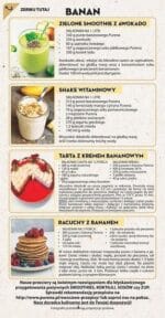 Przecier bananowy 100% 1KG Purena - obrazek 2