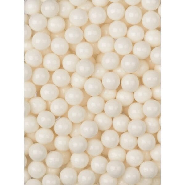 Posypka cukrowa białe perełki 9mm 50 g Tortino