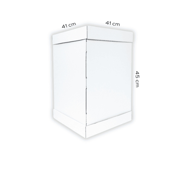 Pudełko na tort 41x41x45 piętrowy