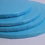 25 cm niebieski podkład pod tort, 1,2 cm - obrazek 2