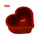 Pojedyncza foremka silikonowa na monoporcję serce 48x61x37mm F-79 Genes