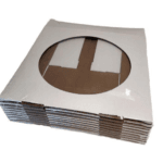 10 szt 27x27x6 Pudełko na tartę z okienkiem