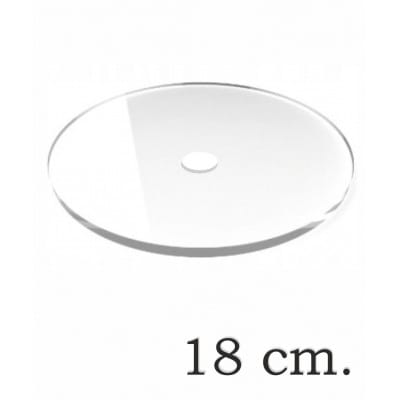 Podkład pod tort piętrowy PLEXI 18 cm Cake Decor