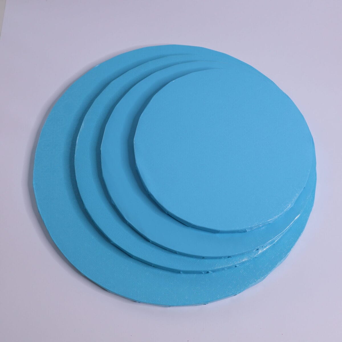 25 cm niebieski podkład pod tort, 1,2 cm - obrazek 3