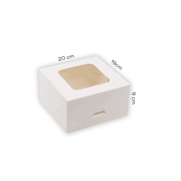 Opakowanie cukiernicze z okienkiem 20x19x9cm