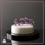 Podkład styrodurowy 30 cm Czarny z oklejonym bokiem - obrazek 4