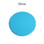 25 cm niebieski podkład pod tort, 1,2 cm