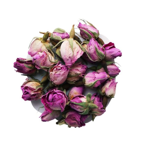 Suszone pączki róży 20 g - suszone kwiaty jadalne Tortino