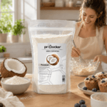 Mąka kokosowa proZucker 1kg - obrazek 3