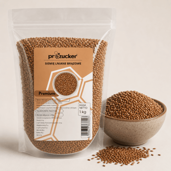Siemię lniane proZucker 1kg