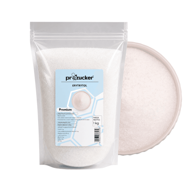 Erytrytol proZucker 1 kg – słodzik 0 kcal w opakowaniu